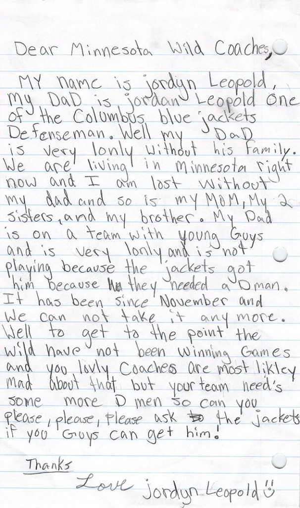 How a Little Girl Influenced an NHL Trade by Asking to “Bring Her Dad Home”